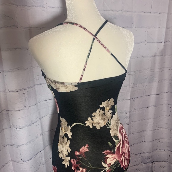 Windsor Scoop Neck Floral Maxi Womans Dress S - Picture 6 of 9